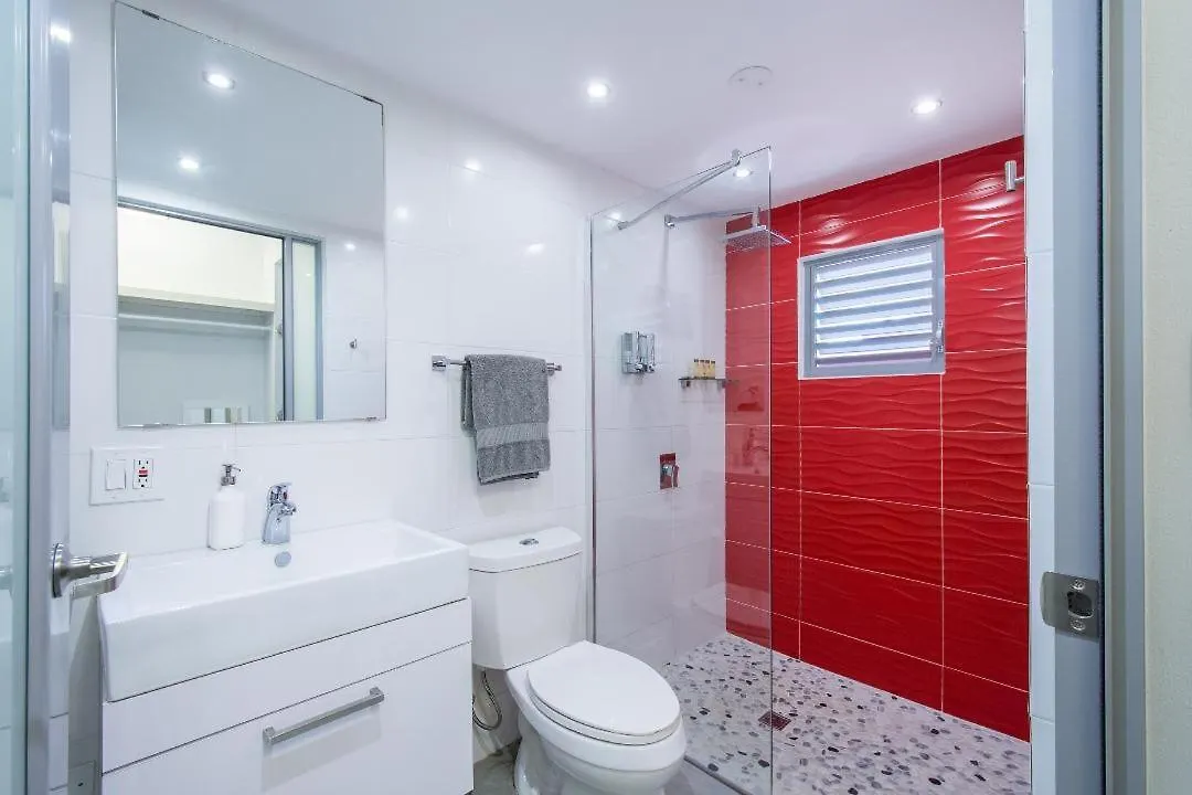 Апартаменты Red Palm Rincon Best Hip Stylish Studio @ Sandy Beach